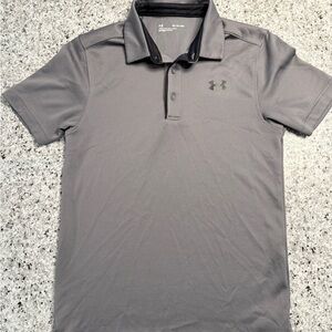Under Armour Men's Charcoal Polo Shirt